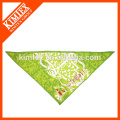 Custom print logo dog bandana triangle